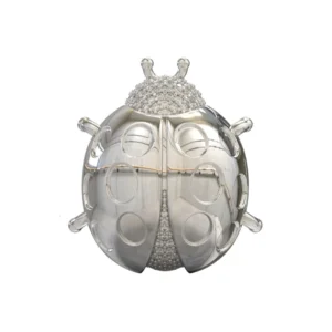 PINGENTE JOANINHA GRANDE OURO BRANCO