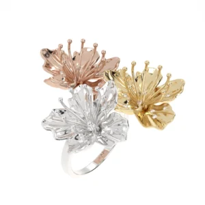 ANEL 3 FLOR DE CEREJEIRA