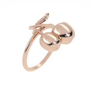 ANEL CEREJINHA GRANDE OURO ROSÉ