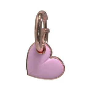 BERLOQUE MIO CORAÇÃO MÉDIO COM ESMALTE ROSA ROSÉ