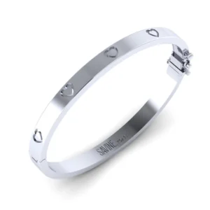 BRACELETE AMORE MÉDIO BRANCO