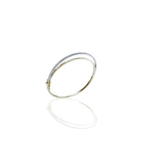 BRACELETE MOON BRILHANTE OURO AMARELO