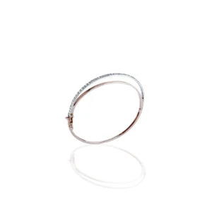 BRACELETE MOON BRILHANTE OURO ROSÉ