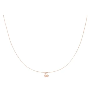 COLAR CEREJINHA MINI OURO ROSÉ