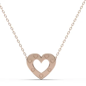 COLAR CORRENTE AMORE OURO ROSÉ